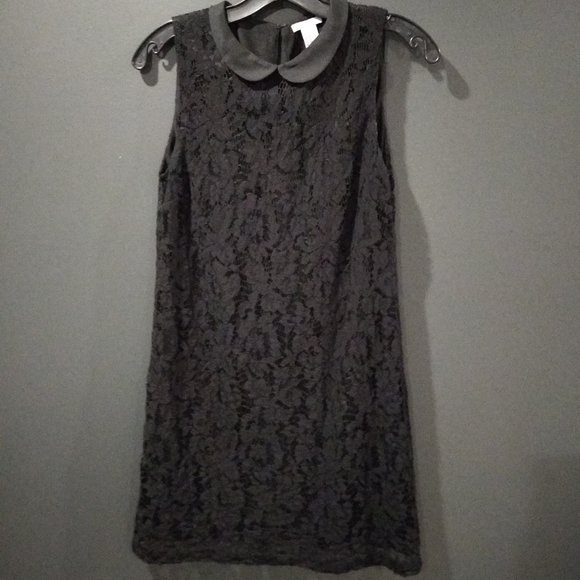 H&M mini black lace dress - Picture 1 of 3